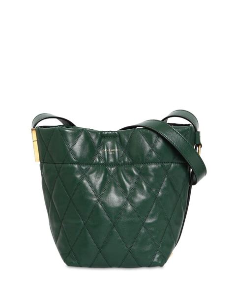 Givenchy GV Quilted Mini Bucket Bag 